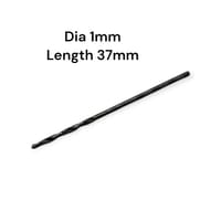 1mm Micro Drill Bit | High-Speed Steel (HSS) Mini Drill for PCB & Precision Work | Length 37mm_img_0