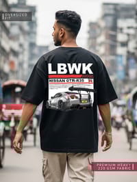 OS20 Nissan GTR-35 Oversized T-shirt_img_0