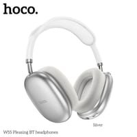 Hoco W55 Wireless Headphones Silver_img_0