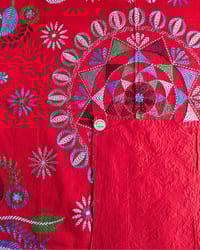 Premium Aarong Nokshikatha - Red_img_2