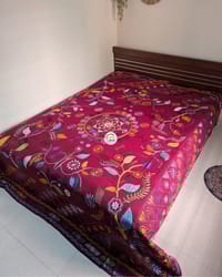 Premium Aarong Nokshikatha - Maroon_img_0