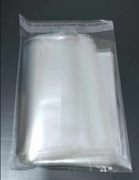 5x7 Inc  ChinaTransparent Small Poly(13x18cm)  PVC White With Sticker Poly Bags_img_2