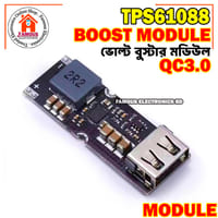 TPS61088 Single Cell Lithium Battery Boost Module Board 3.7V 4.2V Liter 5V 9V 12V USB Mobile Phone Fast Charge_img_0