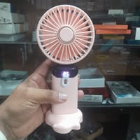 Portable Fan Personal Fan 5000MAh Rechargeable,5 Speeds with LED Display,90° Adjustable_img_6