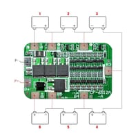 6S 12A 24V BMS Protection Board for 6-Pack 18650 Li-ion Battery Cells with Overcharge and Discharge Protection S0324_img_3