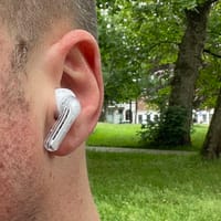 SoundPEATS Clear True Wireless Earbuds – Beige_img_3