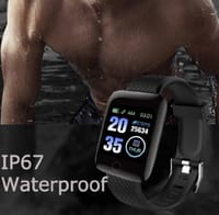 New D116+ Waterproof Smart Sports Watch - Bracelets & Fitness Tracker_img_4