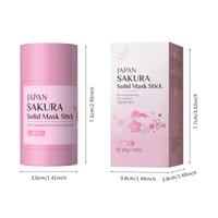 LAIKOU Japan Sakura Solid Mask Stick - Deep Cleaning Face Mask 40g_img_3