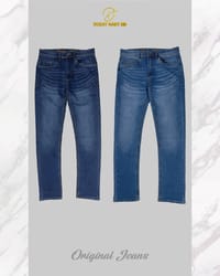 Jeans Pant 2 Pcs Combo (Dark Blue Wash & Light Blue Wash) - 253069_img_0