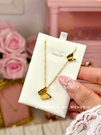 Butterfly neckpiece. 18k gold plated_img_0