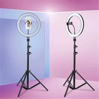 10inch Selfie LED Ring Light with Portable Light Stand_img_1