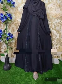 Embroidery Borka with Hijab_img_0