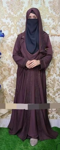 Embroidery Borka with Hijab_img_0