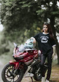 VE Gear “CLASSIC” Black and white Oversized T-shirt_img_3