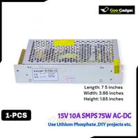 15V 10A 150W SMPS AC to DC Metal Power Supply – Industrial Grade_img_1