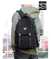 Men's Trend-Brand Waterproof Backpack black....( code 131).... ঢাকা সিটিতে ৭০, বাইরে ১৩০ টাকা কুরিয়ার চার্জ প্রযোজ্য_img_2
