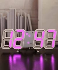 LED 3D Desk/Wall Clock_img_3