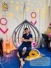 Luxurious nest swing black & white_img_0