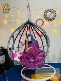 Luxurious nest swing black & white_img_1