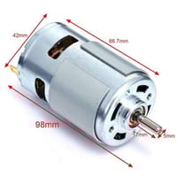 775 DC MOTOR 12V 21000RPM MOTOR DOUBLE BALL BEARING HIGH SPEED HIGH TORQUE_img_0