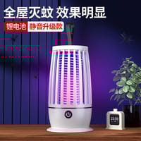 USB Rechargeable Electric Mosquito Killer Outdoor Camping Style Portable Mosquito Repellent Indoor Home Wall-Mounted Desktop Mosquito Killer Lamp_img_3