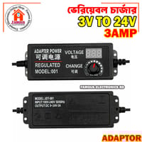 Adjustable DC 3V To 24V 3A Power Adapter with LED Voltmeter 775 Motor Power Supply Universal AC 100-220V to DC 3V 12V 24V 9v 24V Adaptor_img_6