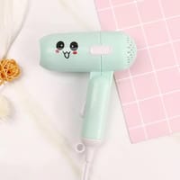 500W Foldable Mini Hair Dryer for fast drying and styling._img_1