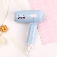 500W Foldable Mini Hair Dryer for fast drying and styling._img_2