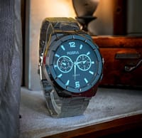 New Analog Men's Luxury Stainless Steel Watc_img_0