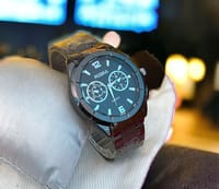 New Analog Men's Luxury Stainless Steel Watc_img_1