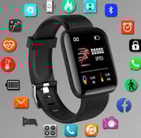 New D116+ Waterproof Smart Sports Watch - Bracelets & Fitness Tracker_img_1