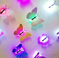 Colorful Luminous Butterfly Small Night Lamp Flash Simulation_img_1