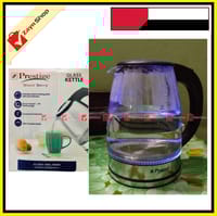Prestige Crystal Glass Electric Kettle 2 Litre With Led Illumination, Heat Resistant1500 Watt with On/Off Switch With Light Indicator_img_1