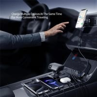 XUNDD XDCH-080 Self-Cable & Three Port Car Charger_img_3