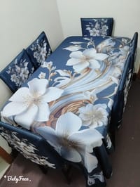 চমৎকার 3D প্রিন্টেড টেবিল ক্লথ সেট:_img_13