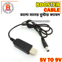 USB power boost line DC 5V to DC 9V Step UP Module USB Converter Adapter Cable 2.1x5.5mm Plug - Multi Plug_img_3