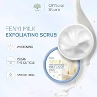 Fenyi Milk Flavor Body Scrub Exfoliating - 100gm_img_2