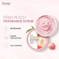 Fenyi Peach & Honey Exfoliating Body Scrub -100g_img_3