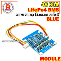 BMS 4S 12.8V 30A LiFePO4 Battery Charge Protection Board With Balance_img_2