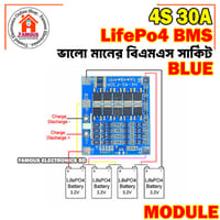 BMS 4S 12.8V 30A LiFePO4 Battery Charge Protection Board With Balance_img_3
