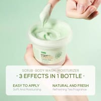 Fenyi Exfoliating Green Tea Scrub – 100g_img_1