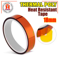 18mm 33M Kapton Tape | High Temperature Polyimide Heat Resistant Tape for Soldering & Electronics_img_2