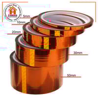 18mm 33M Kapton Tape | High Temperature Polyimide Heat Resistant Tape for Soldering & Electronics_img_5