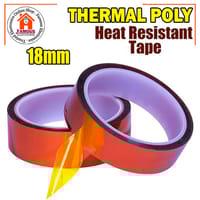 18mm 33M Kapton Tape | High Temperature Polyimide Heat Resistant Tape for Soldering & Electronics_img_0