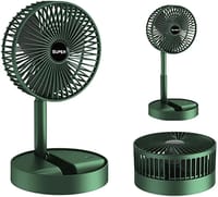 Telescopic Portable USB Folding Fan Retractable Floor Standing Fan_img_0