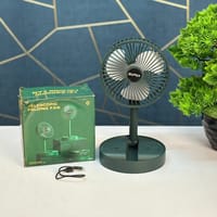 Telescopic Portable USB Folding Fan Retractable Floor Standing Fan_img_1
