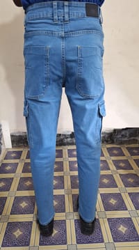 Premium Jeans Cargo ( Light Blue)_img_5