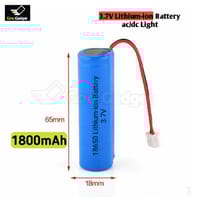 1800mAh 3.7V AC/DC Light Battery 18650 Battery Model_img_0
