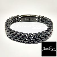 Double Row Titanium Steel Magnetic Buckle Bracelet_img_1