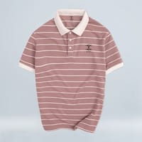 Premium Striped Polo T-Shirt_img_0